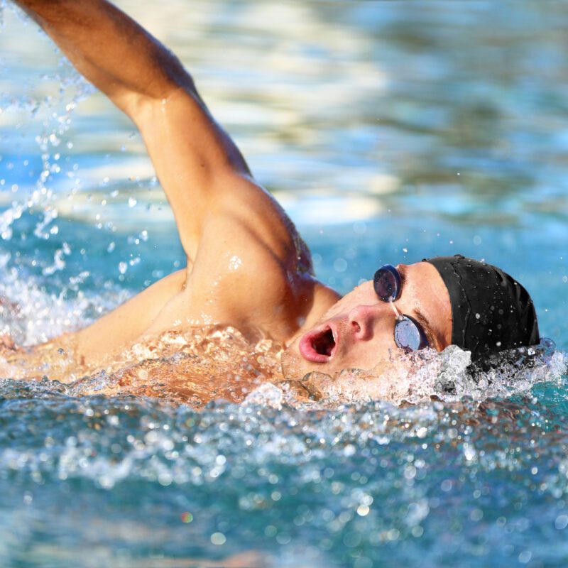 learning to swim
